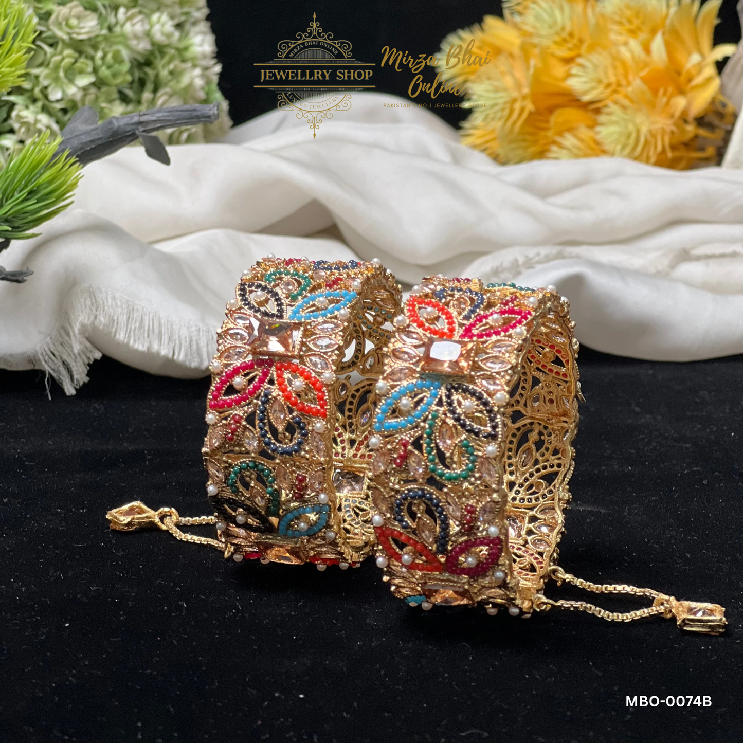 LOTUS BANGLES (MBO-0074B)