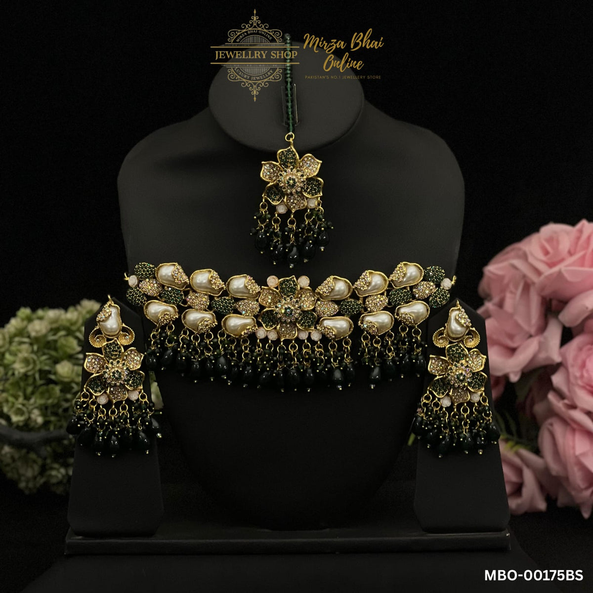 ALEEZA'S BRIDAL SET (MBO-00175BS)