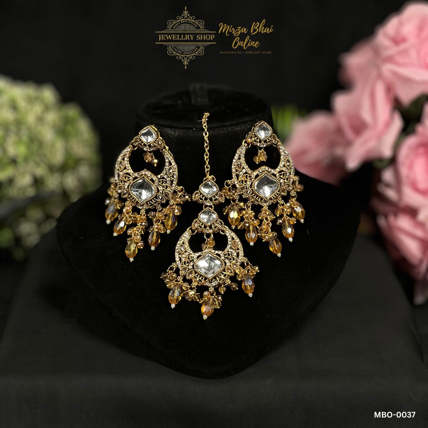 YUSRA'S EARRINGS (MBO-0037)