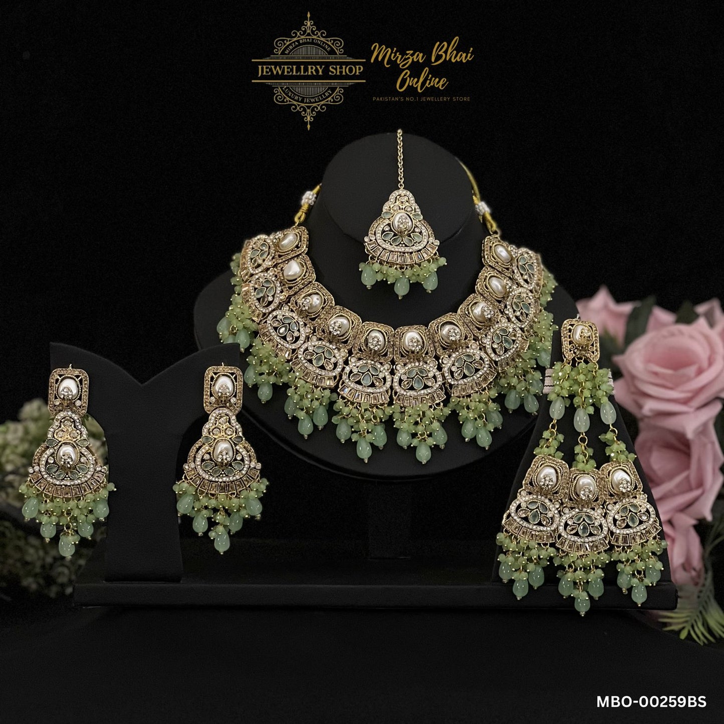 AQILA'S BRIDAL SET (MBO-00258BS)