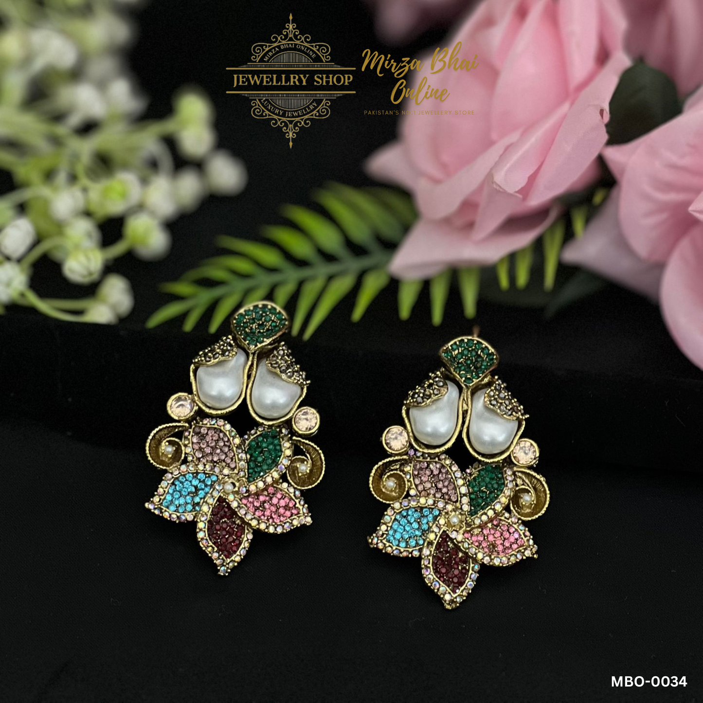 ELAYA'S EARRINGS (MBO-0034)