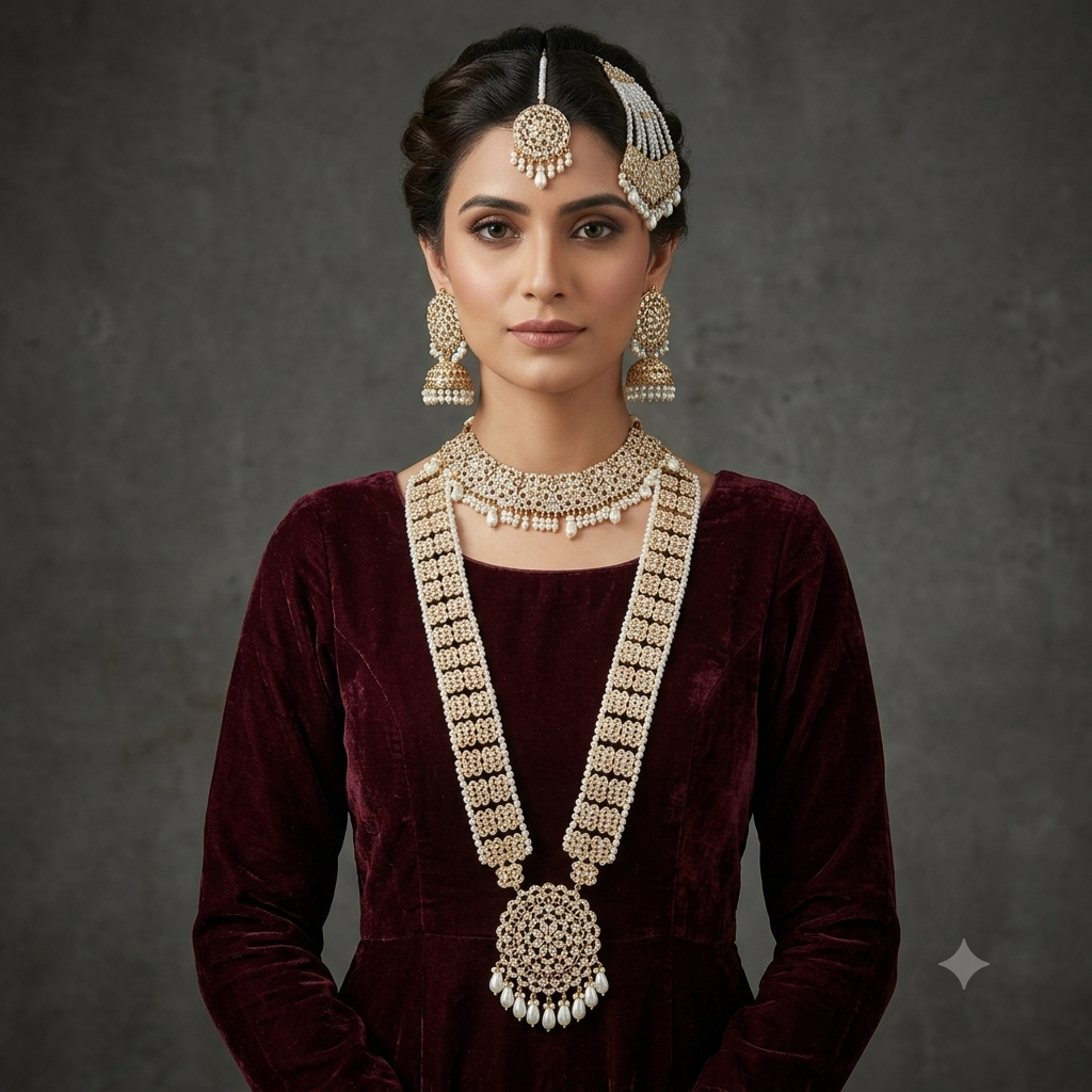 AYESHA'S BRIDAL SET (MBO-00269BS)