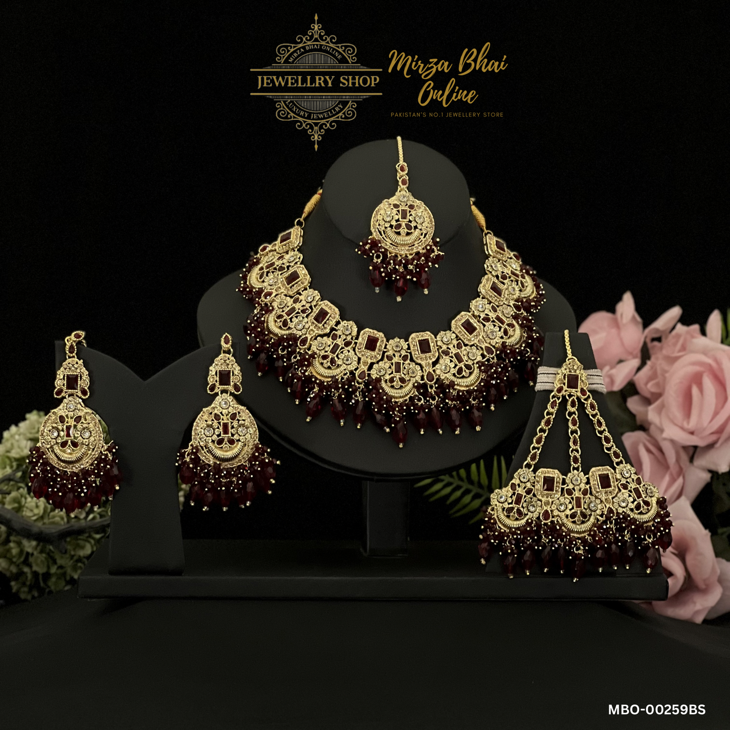 AQSA'S BRIDAL SET (MBO-00259BS)