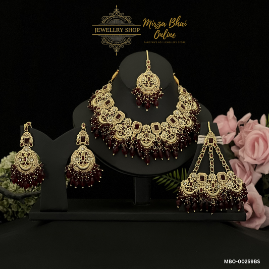 AQSA'S BRIDAL SET (MBO-00259BS)