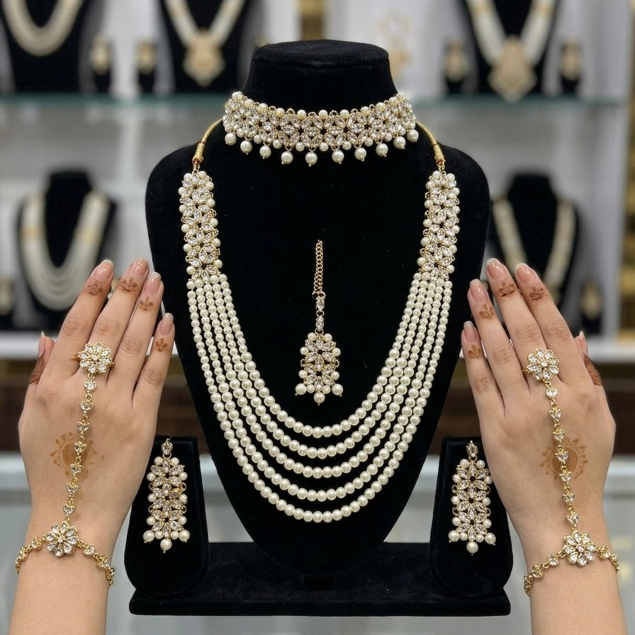 Elegant Imperial Bridal Kundun Set (MBO-001T)