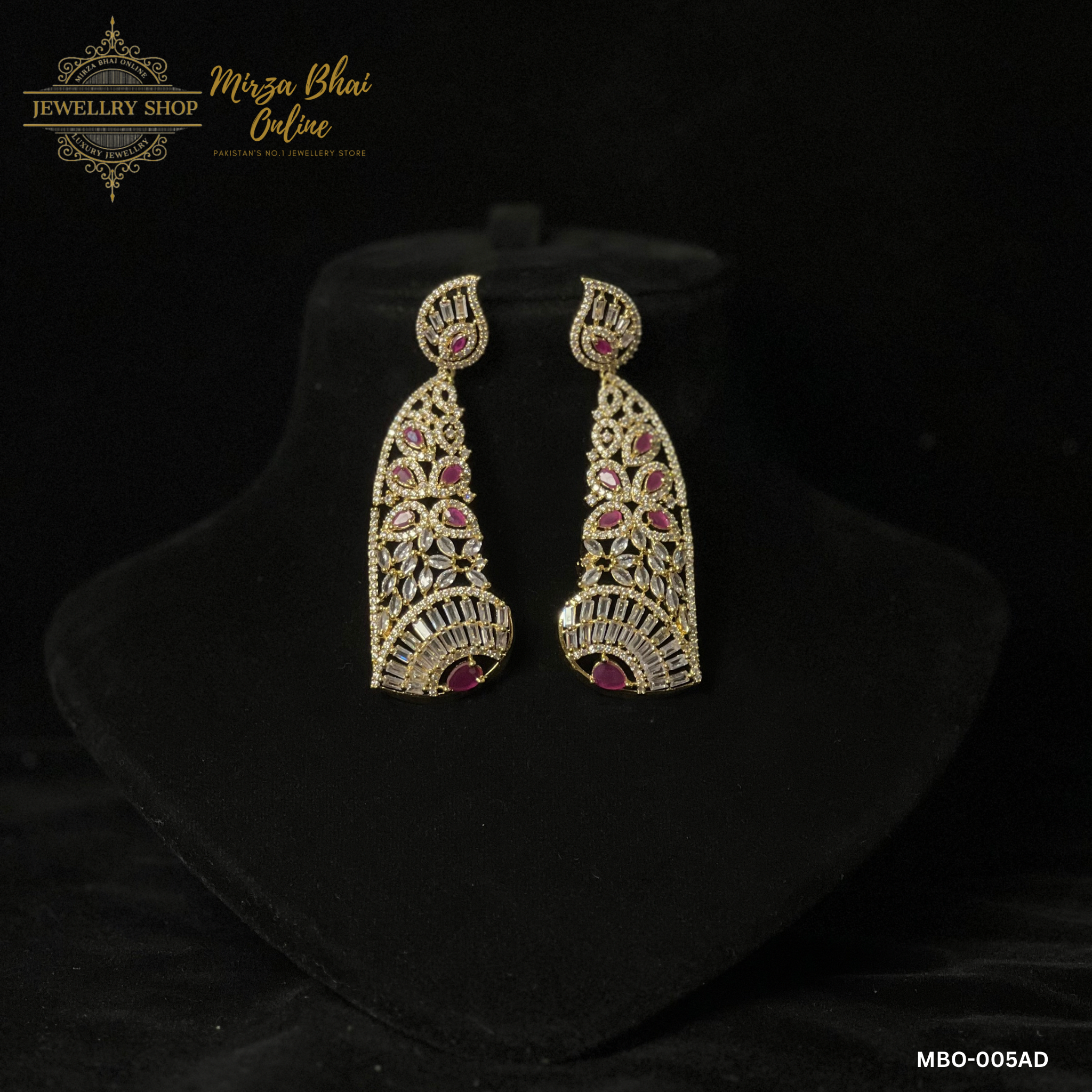 AD EARRINGS (MBO-005AD)