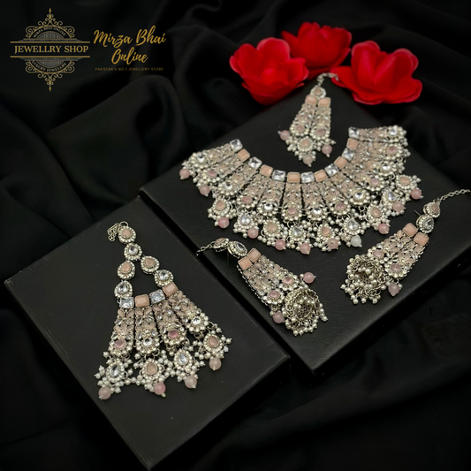 VIOLET'S ANTIQUE BRIDAL SETS (MBO-0035BS)