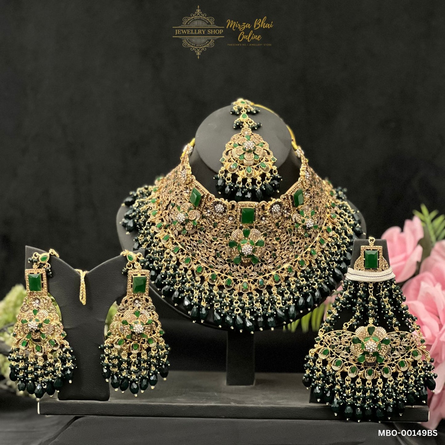 MAHEERA'S BRIDAL SET (MBO-00149BS)