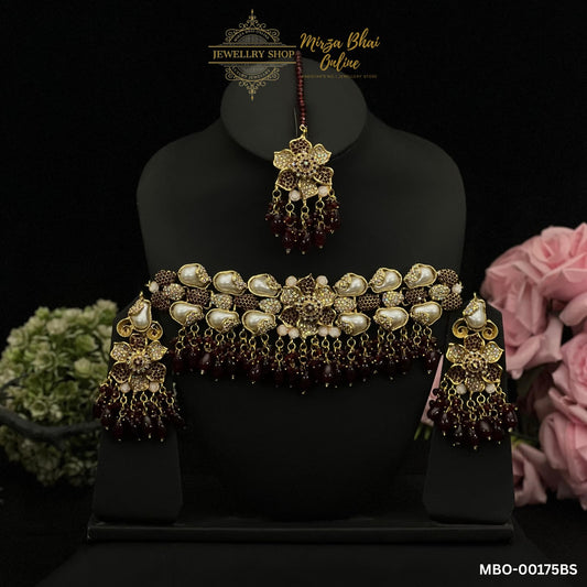 ALEEZA'S BRIDAL SET (MBO-00175BS)