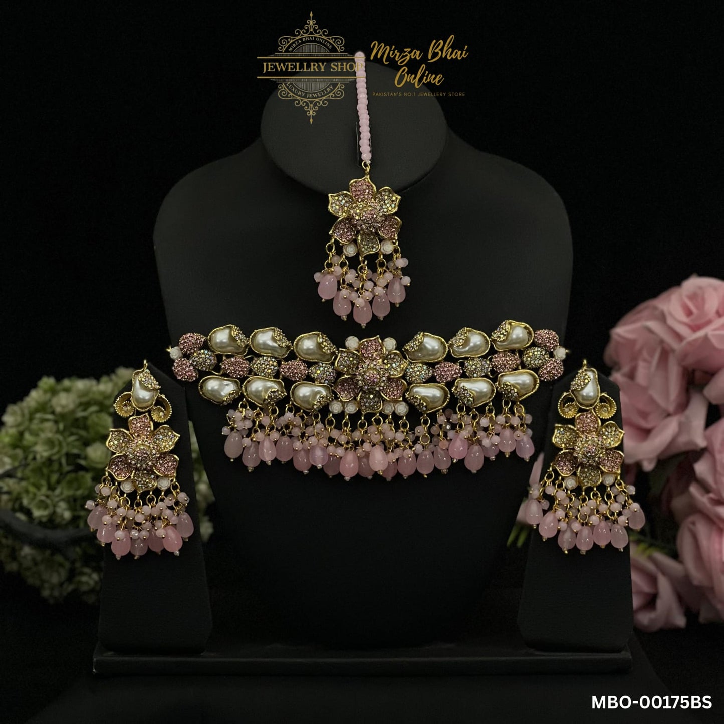 ALEEZA'S BRIDAL SET (MBO-00175BS)