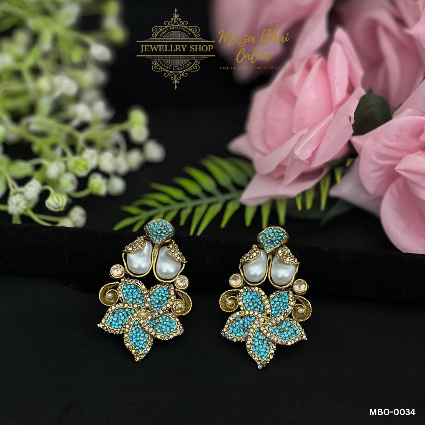 ELAYA'S EARRINGS (MBO-0034)
