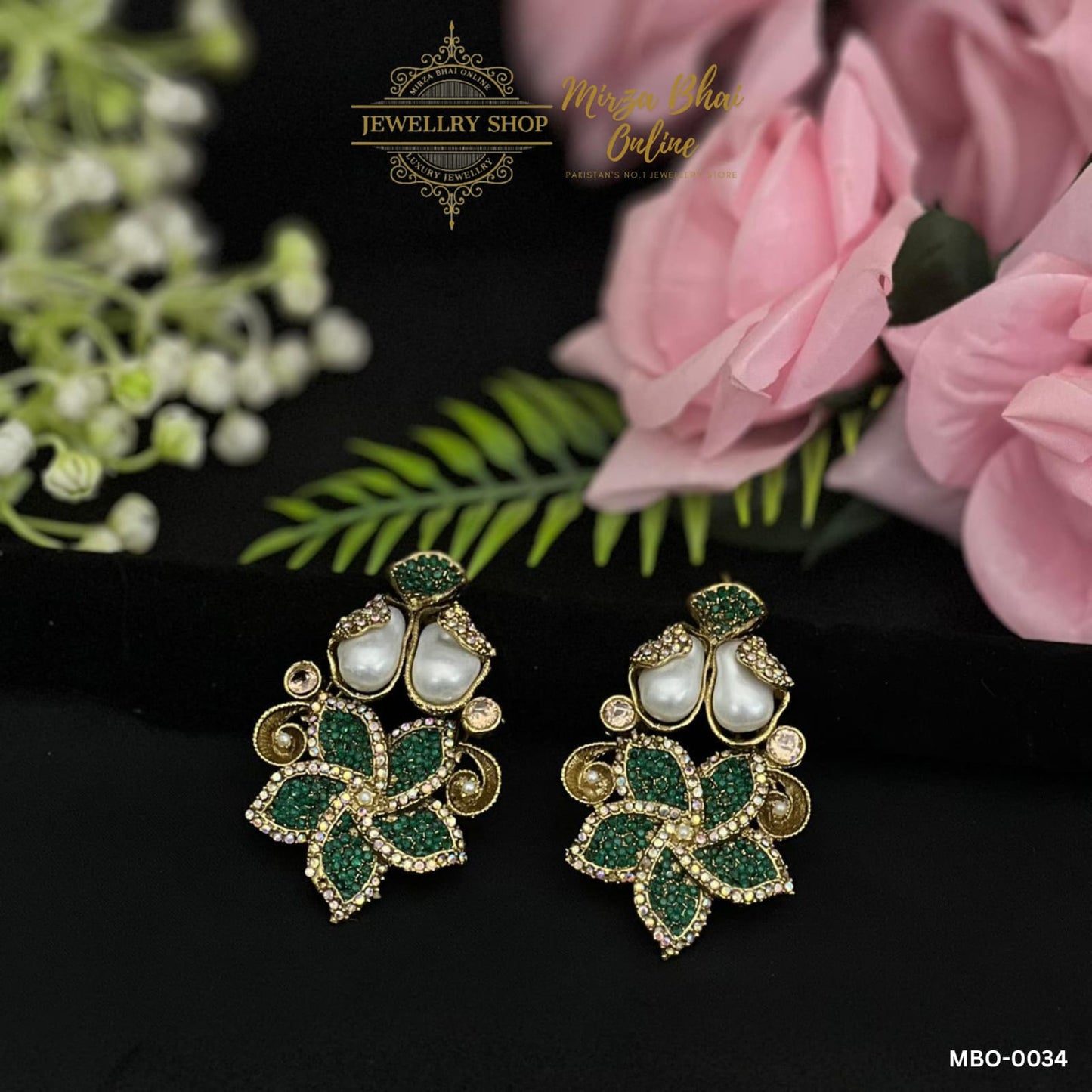 ELAYA'S EARRINGS (MBO-0034)
