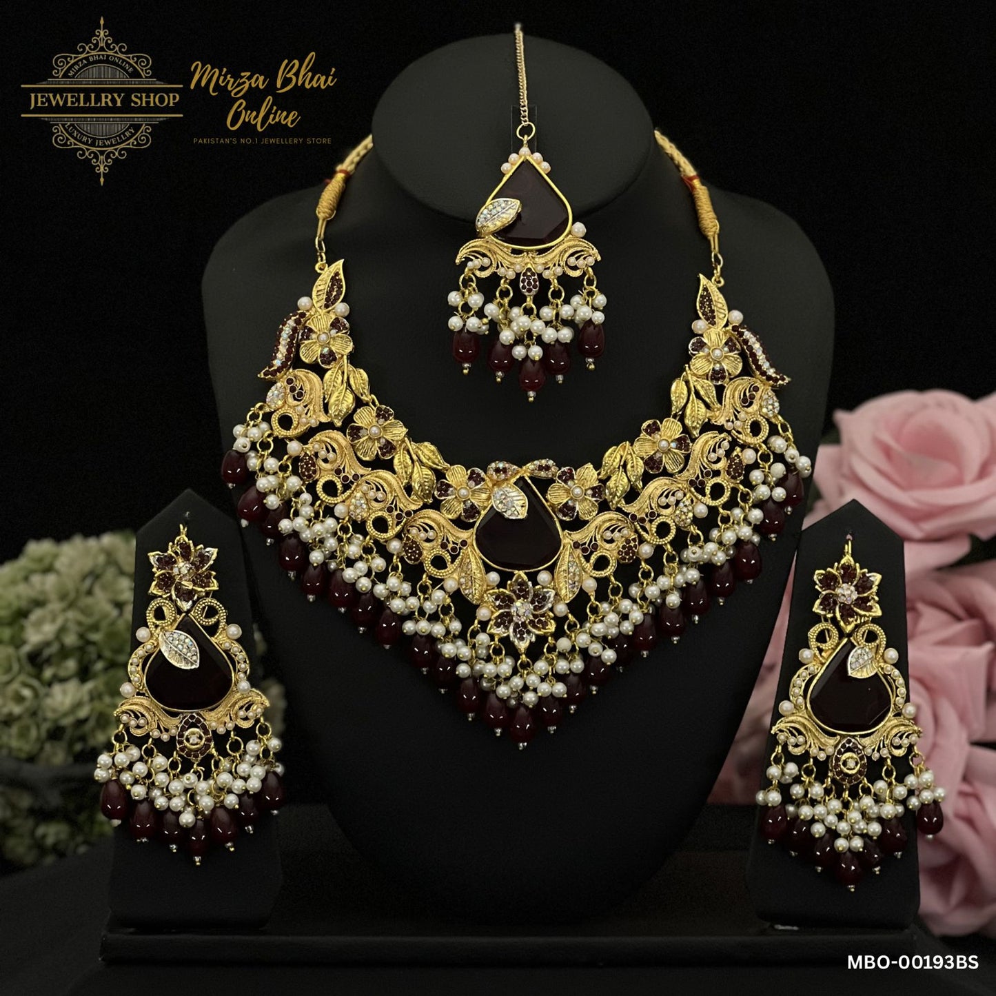 SARA'S BRIDAL SET (MBO-00193BS)