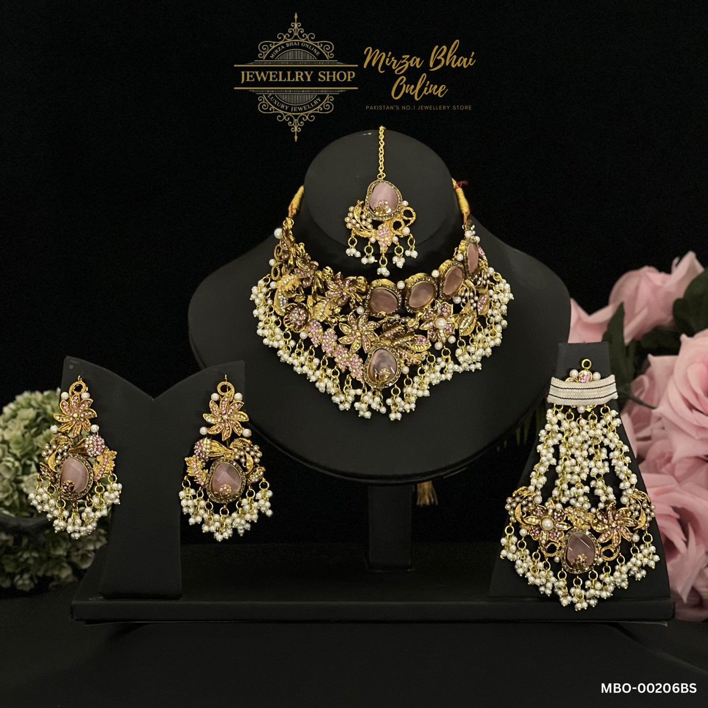 YUMNA'S BRIDAL SET (MBO-00206BS)